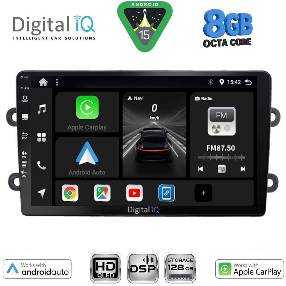 BXF7102_15 DIGITAL IQ BXF 7102_CPAA (9inc) MULTIMEDIA TABLET for DACIA DUSTER mod. 2012-2019 - Image 1