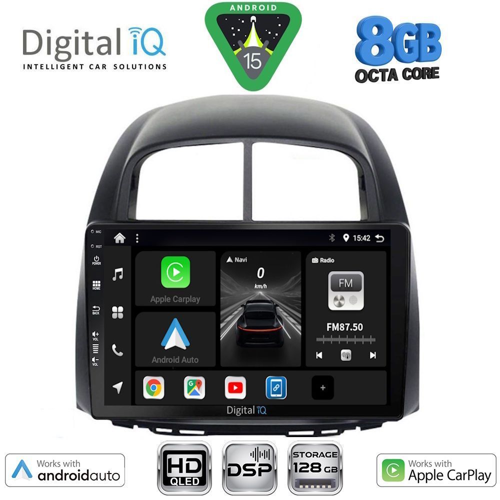 BXF7124_15 DIGITAL IQ BXF 7124_CPAA (10inc) MULTIMEDIA TABLET for DAIHATSU SIRION mod. 2006-2012 - Image 1