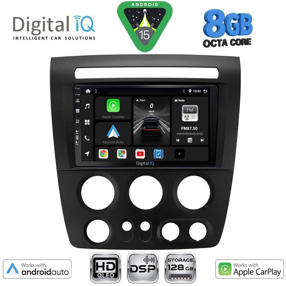 BXF7218_15 DIGITAL IQ BXF 7218_CPAA (9inc) MULTIMEDIA TABLET for HUMMER H3 mod. 2005-2009 - Image 1