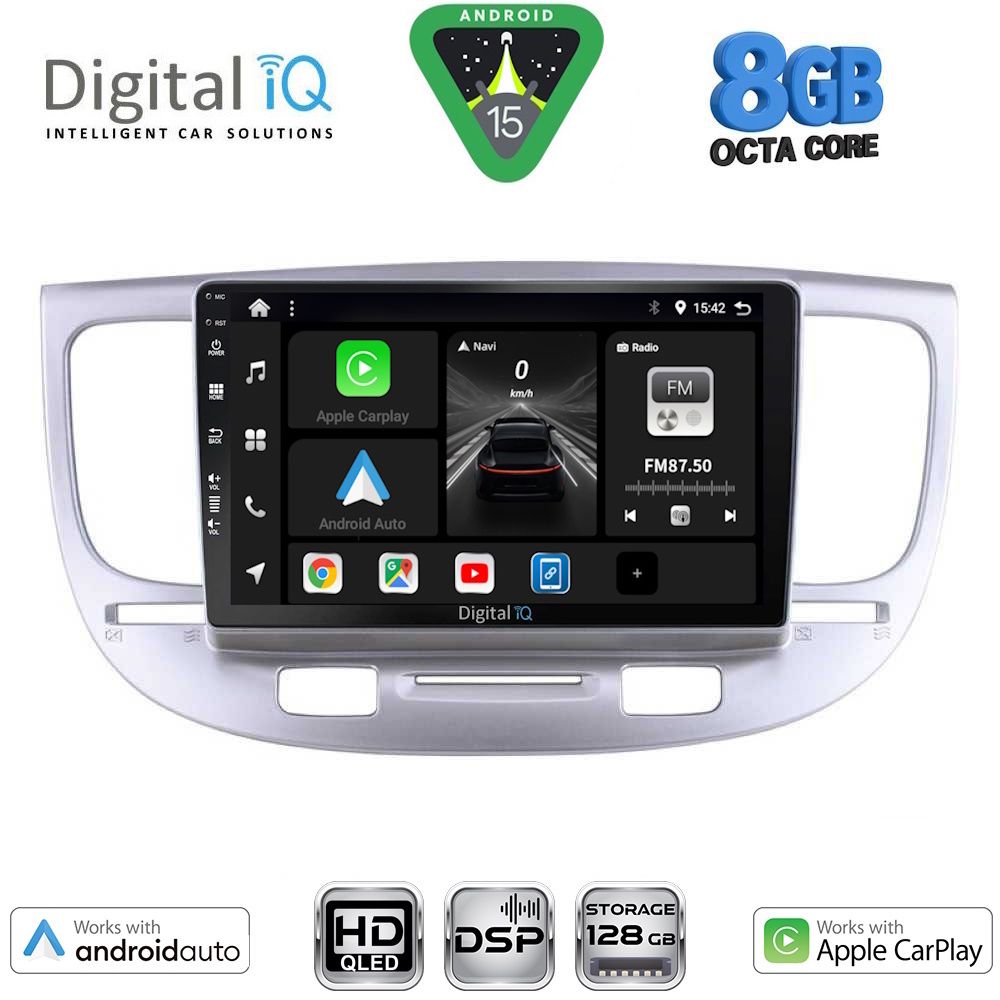 BXF7313_15 DIGITAL IQ BXF 7313_CPAA (9inc) MULTIMEDIA TABLET for KIA RIO mod. 2005-2011 - Image 1
