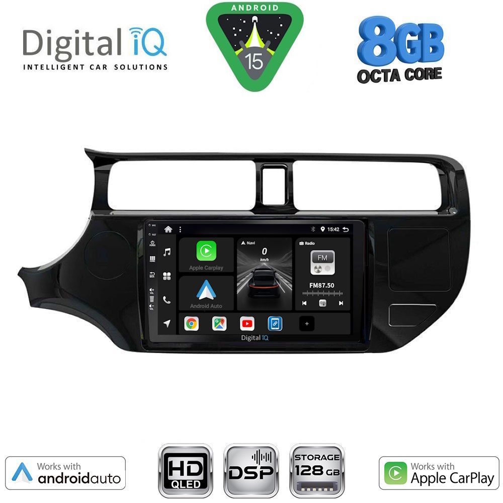 BXF7314_15 DIGITAL IQ BXF 7314_CPAA (9inc) MULTIMEDIA TABLET for KIA RIO mod. 2012-2015 - Image 1