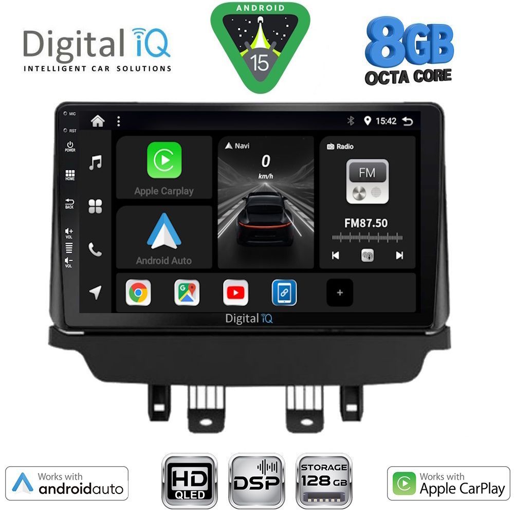 BXF7384_15 DIGITAL IQ BXF 7384_CPAA (9inc) MULTIMEDIA TABLET for MAZDA CX3 mod. 2014-2023 - Image 1