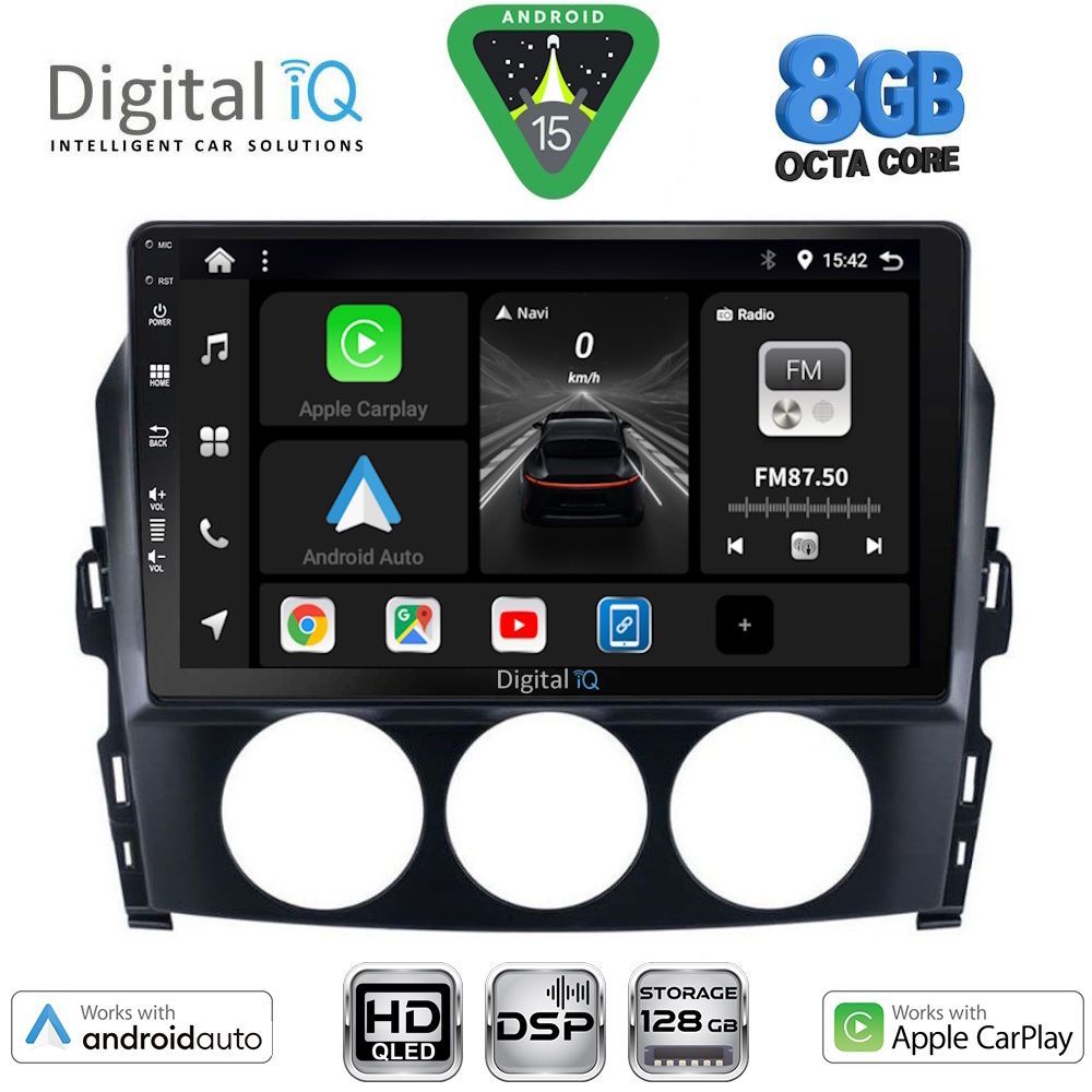 BXF7392_15 DIGITAL IQ BXF 7392_CPAA (9inc) MULTIMEDIA TABLET for MAZDA MX5 mod. 2005-2015 - Image 1