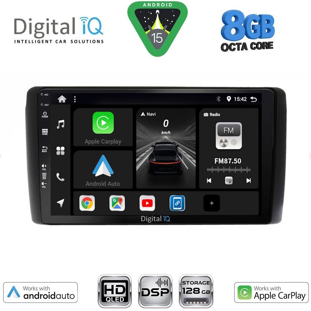 BXF7472_15 DIGITAL IQ BXF 7472_CPAA (9inc) MULTIMEDIA TABLET for NISSAN LEAF mod. 2009-2017 - Image 1