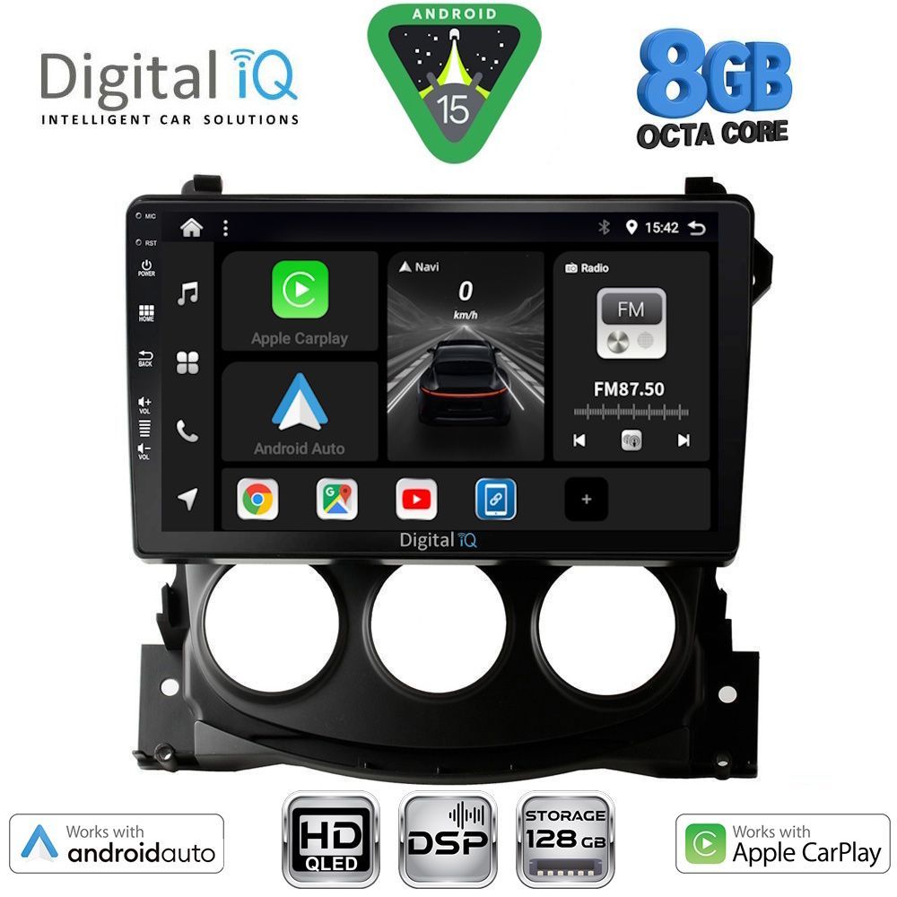BXF7479_15 DIGITAL IQ BXF 7479_CPAA (9inc) MULTIMEDIA TABLET for NISSAN 370Z mod. 2009-2012 - Image 1