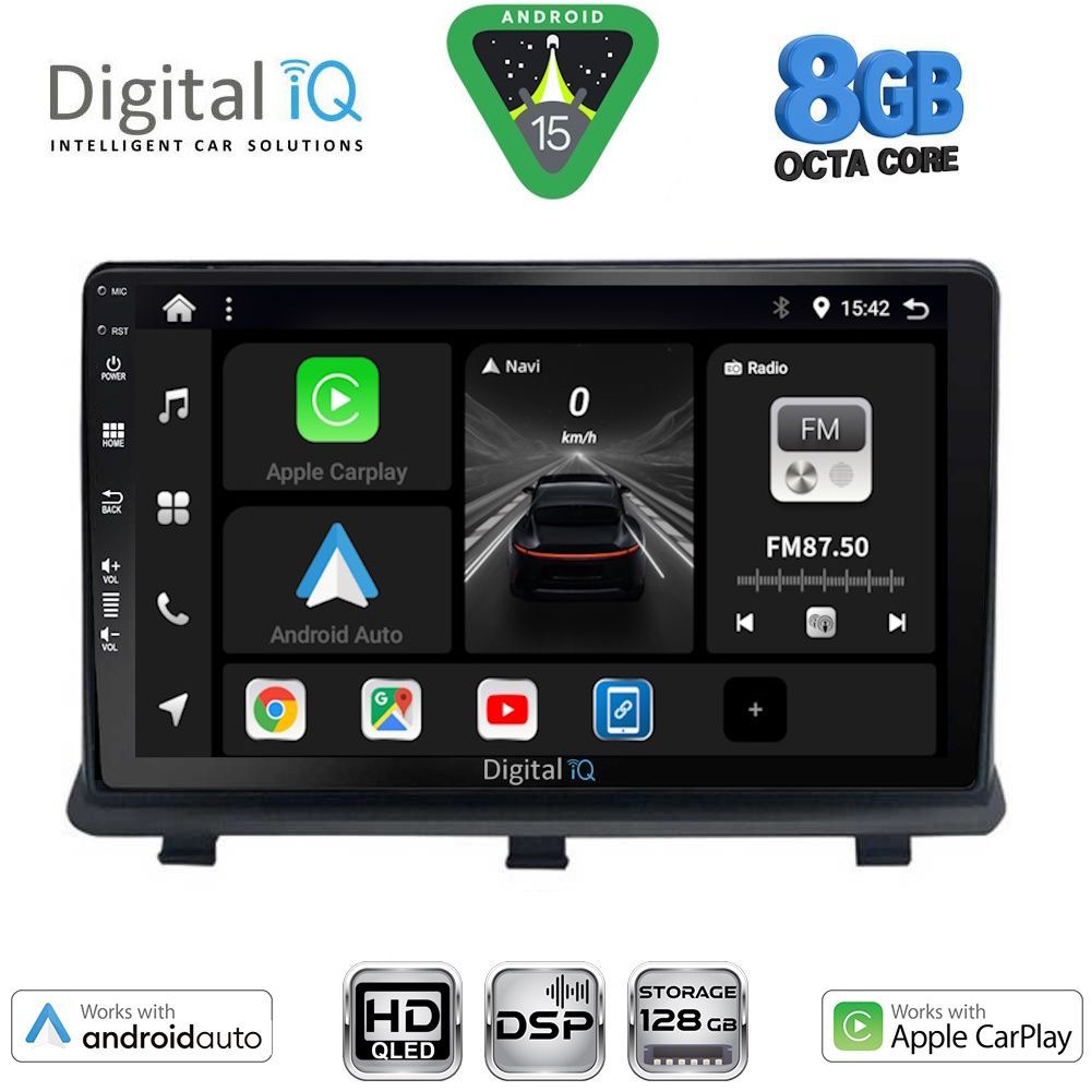 BXF7480_15 DIGITAL IQ BXF 7480_CPAA (9inc) MULTIMEDIA TABLET for OPEL ANTARA mod. 2006-2016 - Image 1