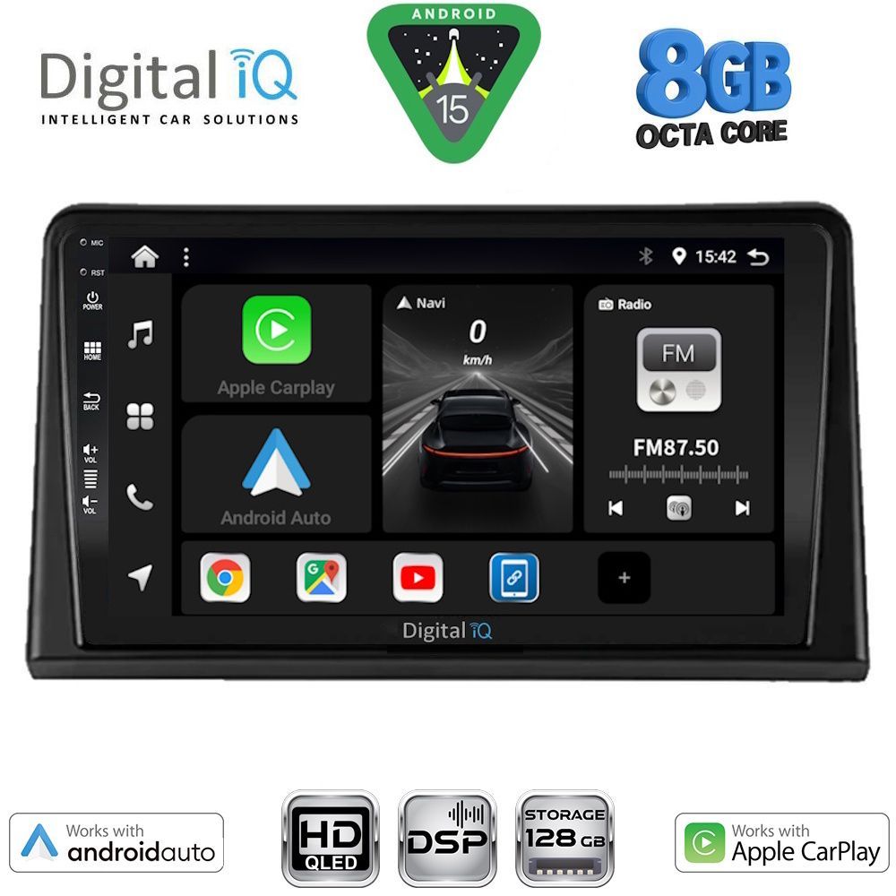 BXF7548_15 DIGITAL IQ BXF 7548_CPAA (9inc) MULTIMEDIA TABLET for RENAULT EXPRESS mod. 2020-2026 - Image 1