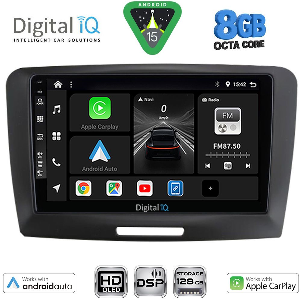 BXF7604A_15 DIGITAL IQ BXF 7604A_CPAA (9inc) MULTIMEDIA TABLET for SKODA SUPERB mod. 2008-2015 - Image 1