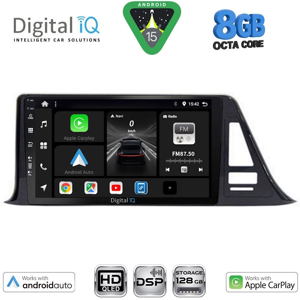 BXF7709_15 DIGITAL IQ BXF 7709_CPAA (9inc) MULTIMEDIA TABLET for TOYOTA CH-R mod. 2017-2023 - Image 1