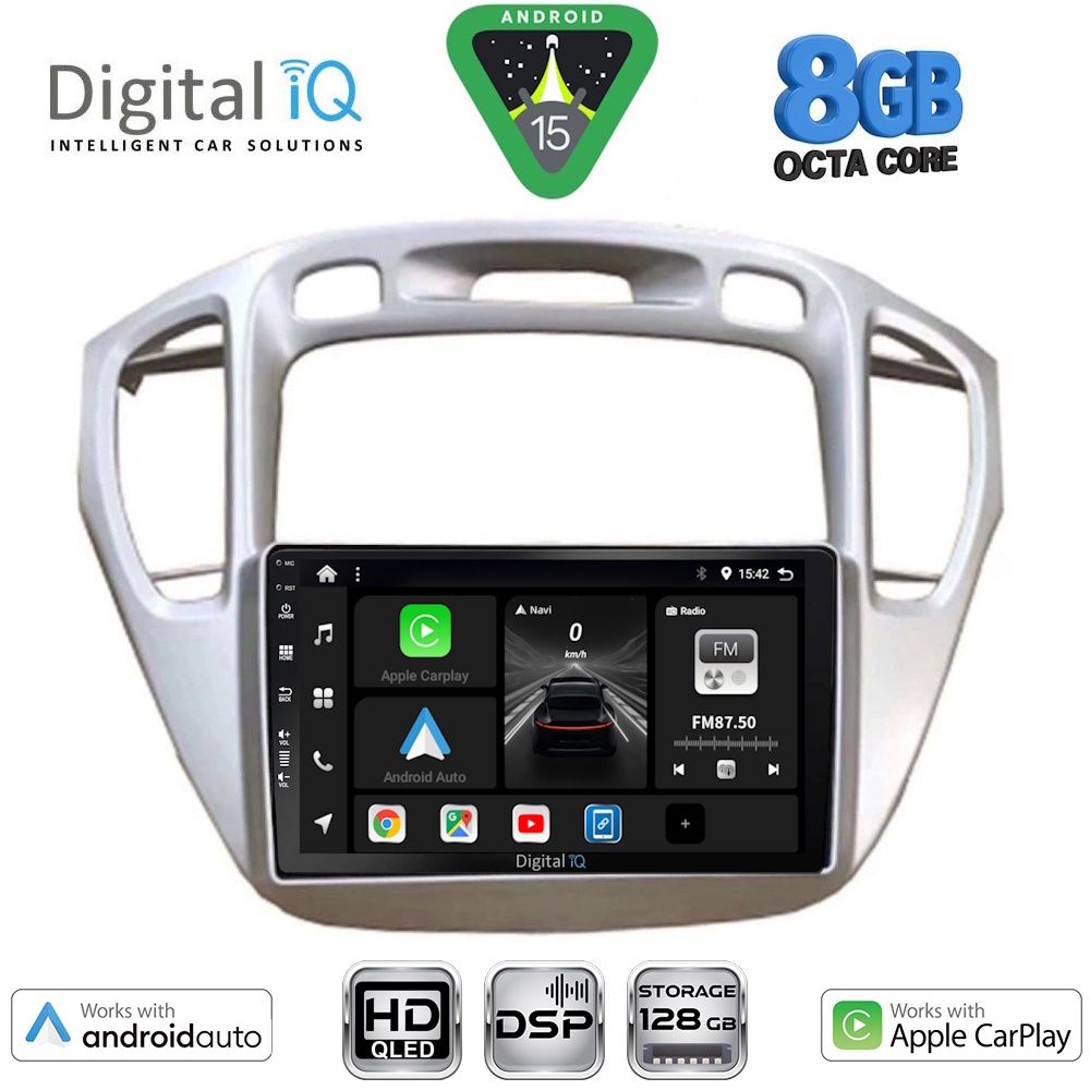 BXF7718_15 DIGITAL IQ BXF 7718_CPAA (9inc) MULTIMEDIA TABLET for TOYOTA HIGHLANDER mod. 2002-2009 - Image 1