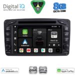 DIGITAL IQ BXF 771_CPAA (7'' DVD) MULTIMEDIA SYSTEM for MERCEDES C (W203) mod. 1999-2004