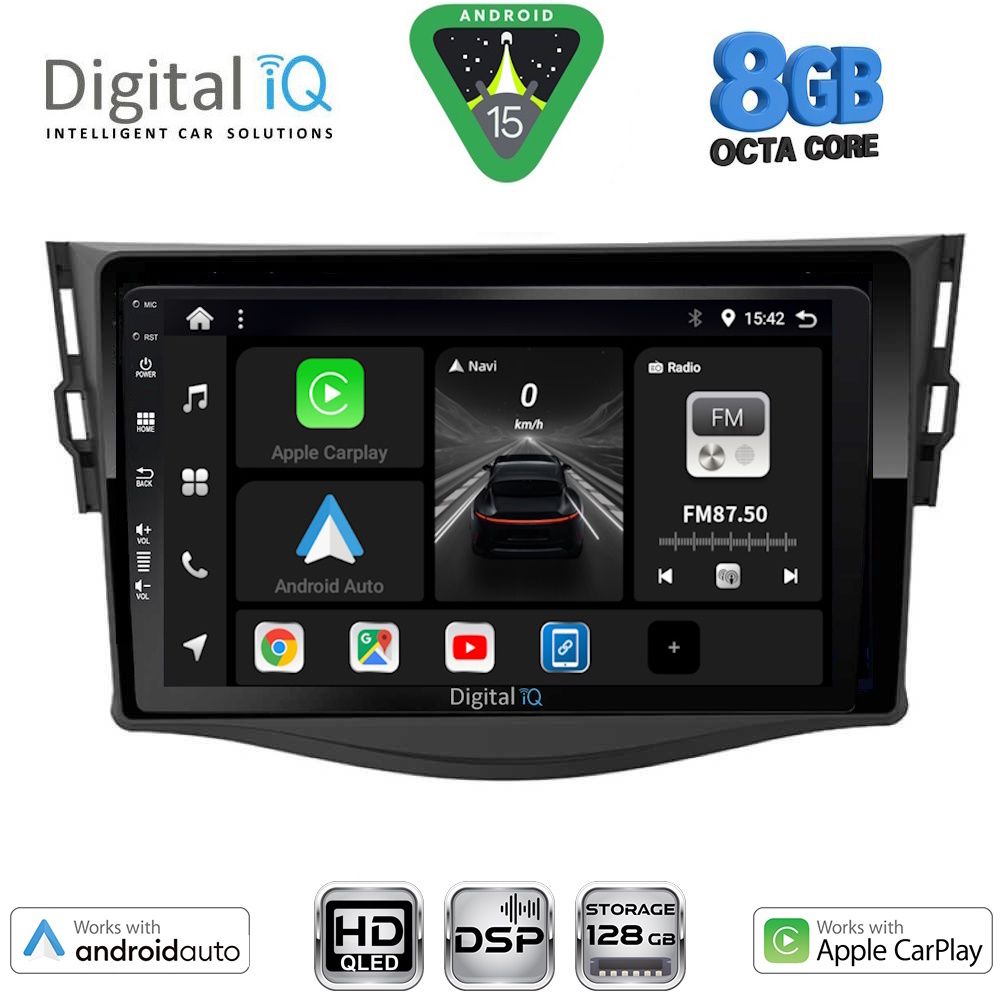 BXF7731_15 DIGITAL IQ BXF 7731_CPAA (9inc) MULTIMEDIA TABLET for TOYOTA RAV 4 mod. 2006-2012 - Image 1