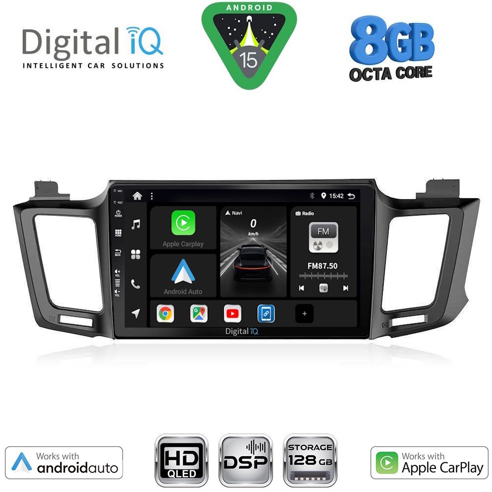 BXF7733_15 DIGITAL IQ BXF 7733_CPAA (10inc) MULTIMEDIA TABLET for TOYOTA RAV 4 mod. 2013-2019 - Image 1