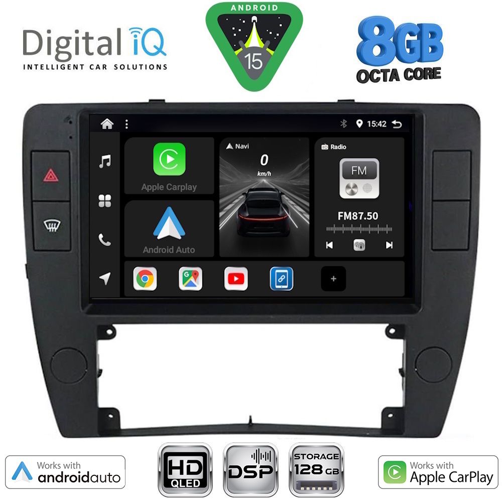 BXF7749_15 DIGITAL IQ BXF 7749_CPAA (9inc) MULTIMEDIA TABLET for VW PASSAT mod. 2000-2005 - Image 1