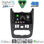 DIGITAL IQ BXK 19101BL_CPAA (9inc) MULTIMEDIA TABLET for DACIA DUSTER – LOGAN – SANDERO mod. 2006-2012 (BLACK)