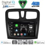 DIGITAL IQ BXK 19108SQ_CPAA (9inc) MULTIMEDIA TABLET for DACIA LOGAN – SANDERO mod. 2012-2019