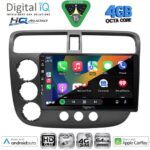 DIGITAL IQ BXK 19187_CPAA (9inc) MULTIMEDIA TABLET for HONDA CIVIC 4D mod. 2001-2006 - Image 2