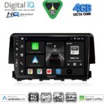 DIGITAL IQ BXK 19191_CPAA (9inc) MULTIMEDIA TABLET for HONDA CIVIC mod. 2016-2021