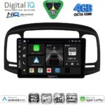 DIGITAL IQ BXK 19249BL_CPAA (9inc) MULTIMEDIA TABLET for HYUNDAI ACCENT mod. 2005-2012 (BLACK)