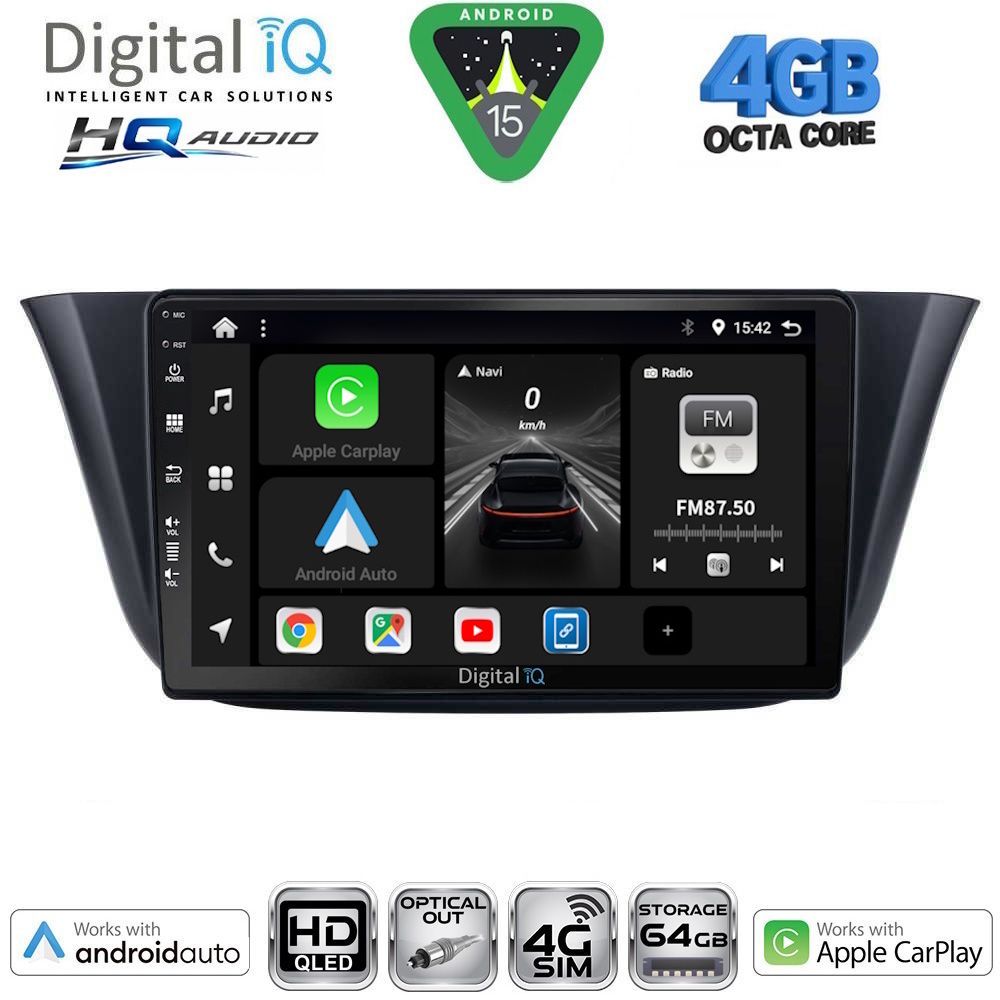BXK19265-15 DIGITAL IQ BXK 19265_CPAA (9inc) MULTIMEDIA TABLET for IVECO DAILY mod. 2014-2023 - Image 1