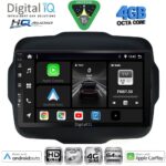 DIGITAL IQ BXK 19290_CPAA (9inc) MULTIMEDIA TABLET for JEEP RENEGADE  mod. 2014-2025