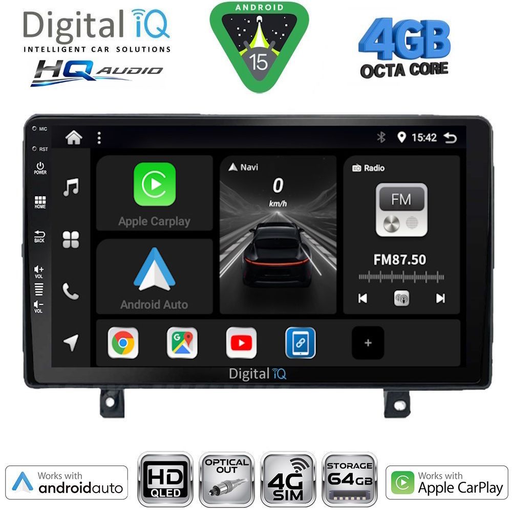 BXK19485-15 DIGITAL IQ BXK 19485_CPAA (9inc) MULTIMEDIA TABLET for OPEL ASTRA H mod.2004-2010 - Image 1