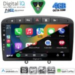 DIGITAL IQ BXK 19513BL_CPAA (9inc) MULTIMEDIA TABLET for PEUGEOT 308 mod.2007-2012 - RCZ mod.2009-2015 (BLACK) - Image 2