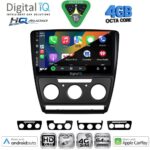 DIGITAL IQ BXK 19595BL_CPAA (10inc) MULTIMEDIA TABLET for SKODA OCTAVIA 5 mod. 2005-2012 (BLACK) - Image 2