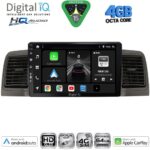 DIGITAL IQ BXK 19712GR_CPAA (9inc) MULTIMEDIA TABLET for TOYOTA COROLLA mod. 2001-2006 (GREY)