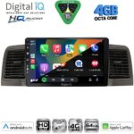 DIGITAL IQ BXK 19712GR_CPAA (9inc) MULTIMEDIA TABLET for TOYOTA COROLLA mod. 2001-2006 (GREY) - Image 2