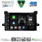 DIGITAL IQ BXK 19727_CPAA (9inc) MULTIMEDIA TABLET for TOYOTA PRIUS mod. 2016-2020