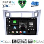 DIGITAL IQ BXK 19736SL_CPAA (9inc) MULTIMEDIA TABLET for TOYOTA YARIS mod. 2006-2011 (SILVER)