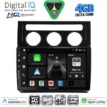 DIGITAL IQ BXK 19767_CPAA CLIMA (10inc) MULTIMEDIA TABLET for VW TOURAN mod. 2003-2010