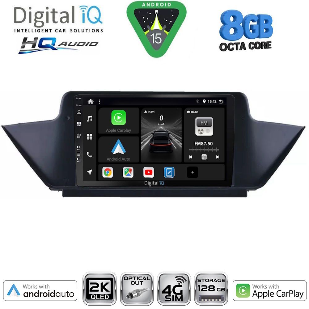 BXK20056-15 DIGITAL IQ BXK 20056_CPAA (10inc) MULTIMEDIA TABLET for BMW X1 (E84) mod. 2009-2015 - Image 1