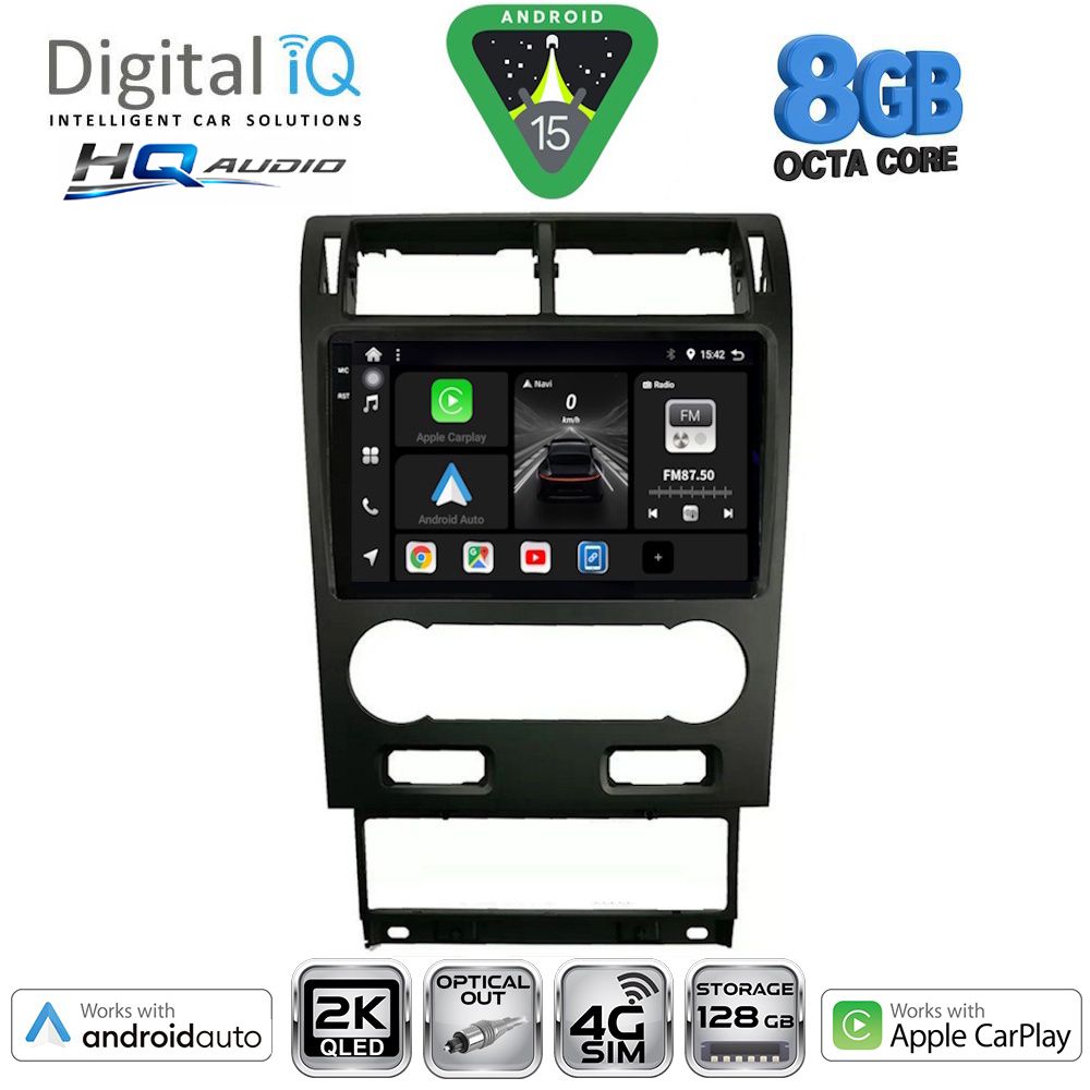 BXK20161_15 DIGITAL IQ BXK 20161A_CPAA (9inc) MULTIMEDIA TABLET for FORD MONDEO mod. 2003-2006 - Image 1
