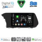 DIGITAL IQ BXK 20220_CPAA (10inc) MULTIMEDIA TABLET for HYUNDAI i20 - BAYON mod. 2020-2026