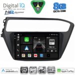 DIGITAL IQ BXK 20230_CPAA (9inc) MULTIMEDIA TABLET for HYUNDAI i20 mod. 2018-2021