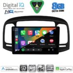 DIGITAL IQ BXK 20249BL_CPAA (9inc) MULTIMEDIA TABLET for HYUNDAI ACCENT mod. 2005-2012 (BLACK) - Image 2