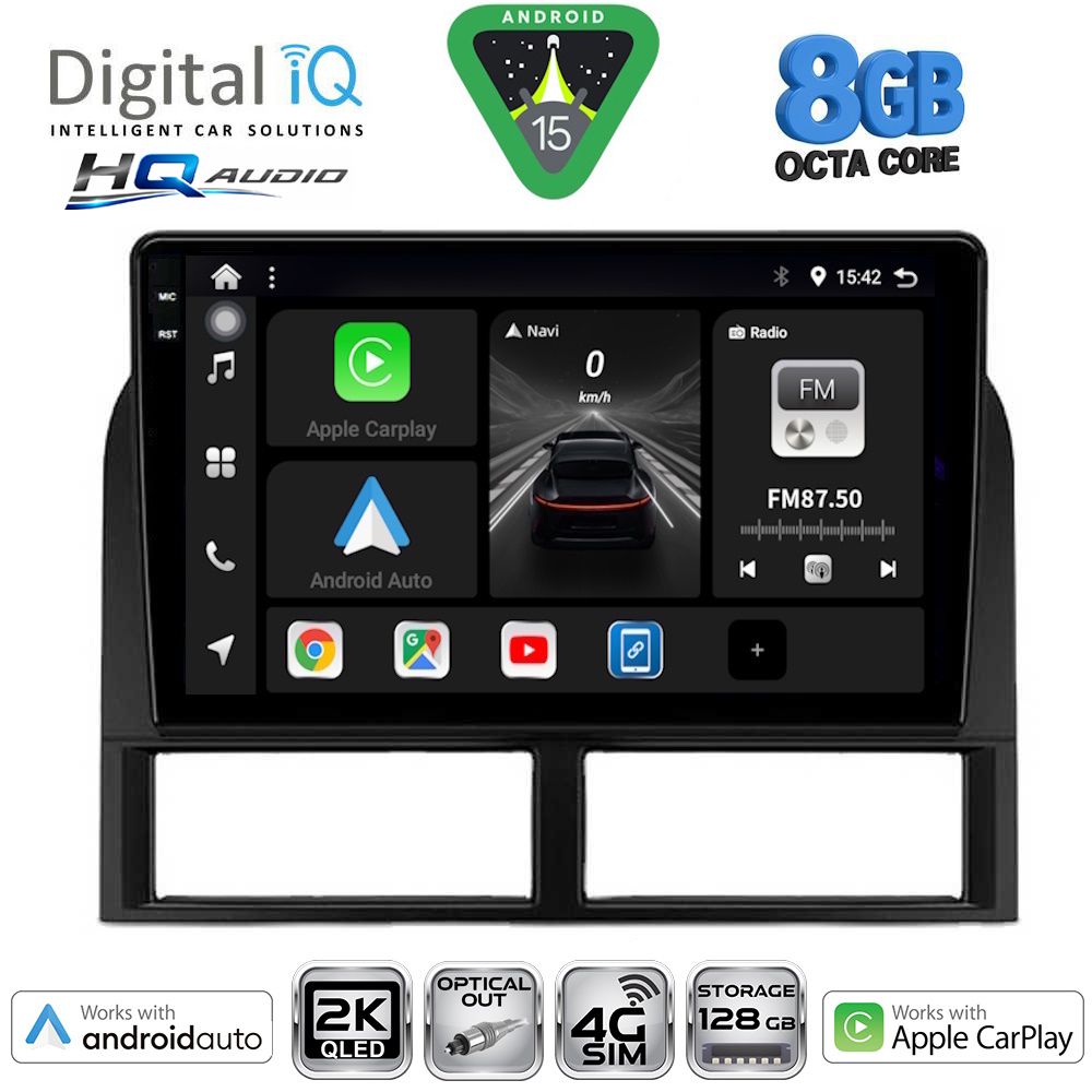BXK20280_15 DIGITAL IQ BXK 20280_CPAA (9inc) MULTIMEDIA TABLET for JEEP GRAND CHEROKEE mod. 1999-2004 - Image 1