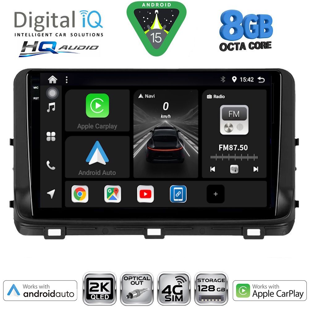 BXK20303_15 DIGITAL IQ BXK 20303_CPAA (10inc) MULTIMEDIA TABLET for KIA CEED - XCEED mod. 2018-2022 - Image 1