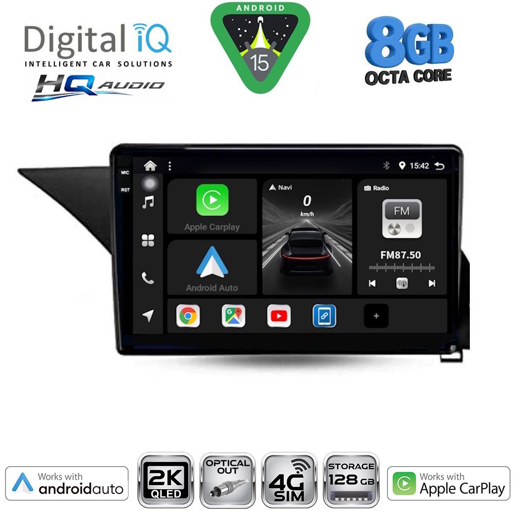 BXK20410_15 DIGITAL IQ BXK 20410_CPAA (10inc) MULTIMEDIA TABLET for MERCEDES E (W212) mod. 2012-2014 (NTG 4.5) - Image 1
