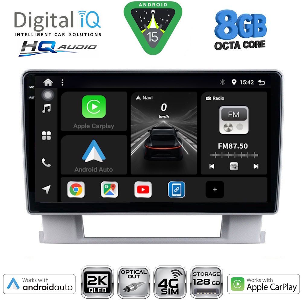 BXK20482_15 DIGITAL IQ BXK 20482_CPAA (9inc) MULTIMEDIA TABLET for OPEL ASTRA J mod.2010-2016 - Image 1