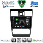 DIGITAL IQ BXK 20663_CPAA (9inc) MULTIMEDIA TABLET for SUBARU FORESTER - IMPREZA - XV mod. 2013-2019