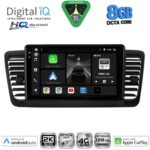 DIGITAL IQ BXK 20665_CPAA (9inc) MULTIMEDIA TABLET for SUBARU LEGACY - OUTBACK mod. 2002-2008