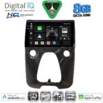 DIGITAL IQ BXK 20708_CPAA A/C (10inc) MULTIMEDIA TABLET for CITROEN C1-PEUGEOT 108-TOYOTA AYGO mod. 2014-2022