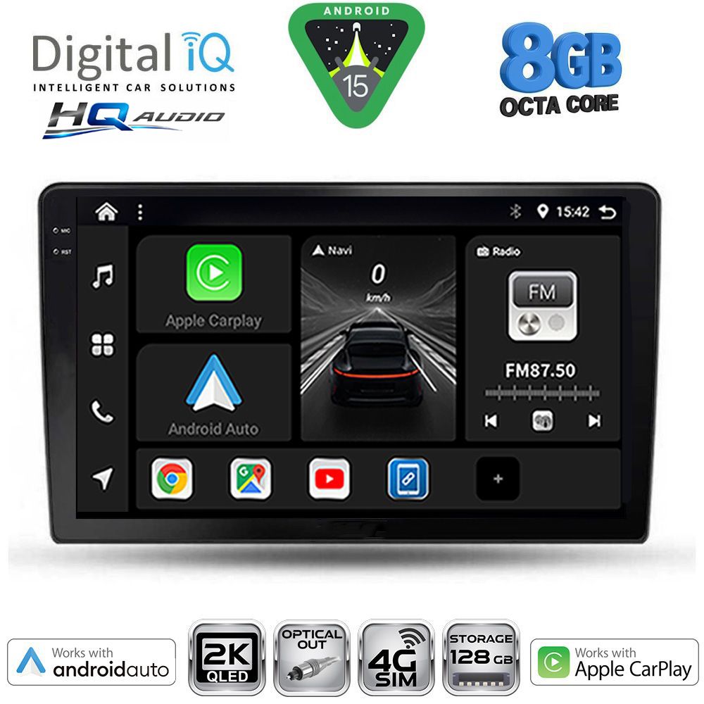 BXK20711A_15-1 DIGITAL IQ BXK 20711A_CPAA (9inc) MULTIMEDIA TABLET for TOYOTA COROLLA VERSO mod. 2000-2004 - Image 1