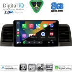 DIGITAL IQ BXK 20712BL_CPAA (9inc) MULTIMEDIA TABLET for TOYOTA COROLLA mod. 2001-2006 (BLACK) - Image 2