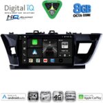 DIGITAL IQ BXK 20714BIG_CPAA (10inc) MULTIMEDIA TABLET for TOYOTA COROLLA mod. 2013-2016