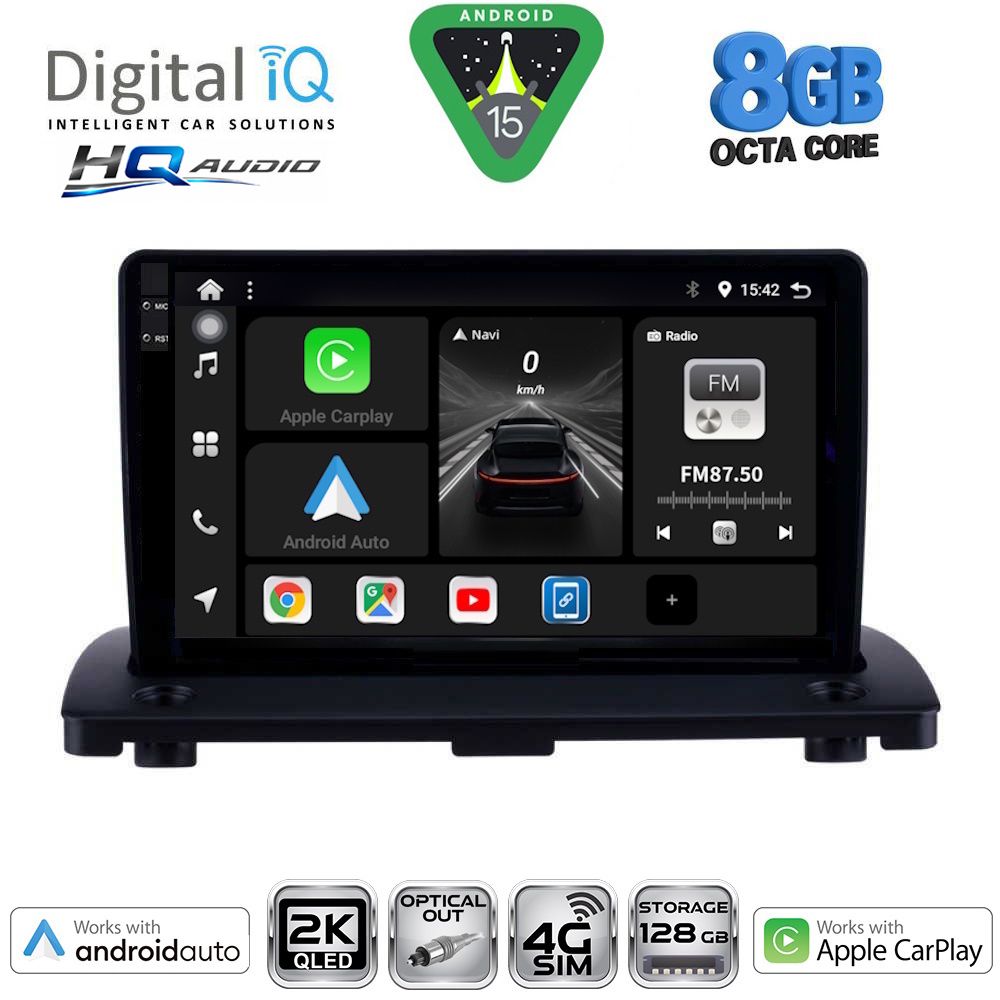 BXK20789_15 DIGITAL IQ BXK 20789_CPAA (9inc) MULTIMEDIA TABLET for VOLVO XC90 mod. 2002-2014 - Image 1