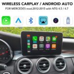 DIGITAL IQ BZ 684F CPAA (WIRELESS CARPLAY / ANDROID AUTO BOX for MERCEDES mod. 2012-2015 with NTG 4.5/4.7 - 2 CAMERAS)